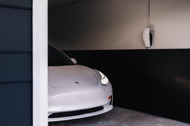 Eco Provider EV charger installation in residential garage - G98 connect and notify approval